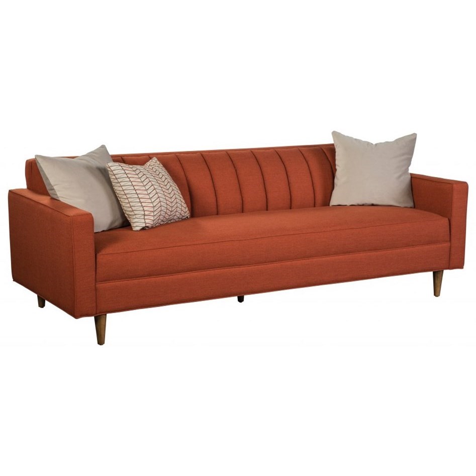 Jonathan Louis Jace 06370 Contemporary Estate Sofa with Tapered Wood